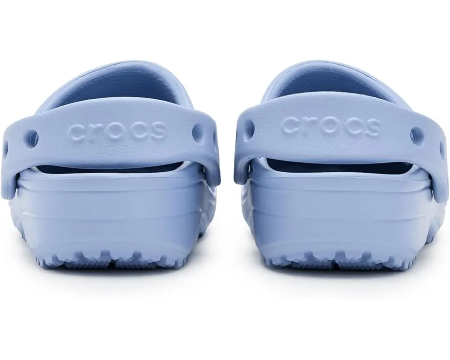 Детские кроксы Crocs Classic с цветочным ажурным дизайном для малышей