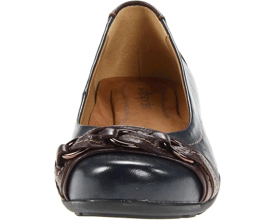 Comfortiva Балетки Posie Soft Spots из кожи с цепочкой и технологией Pillow Top