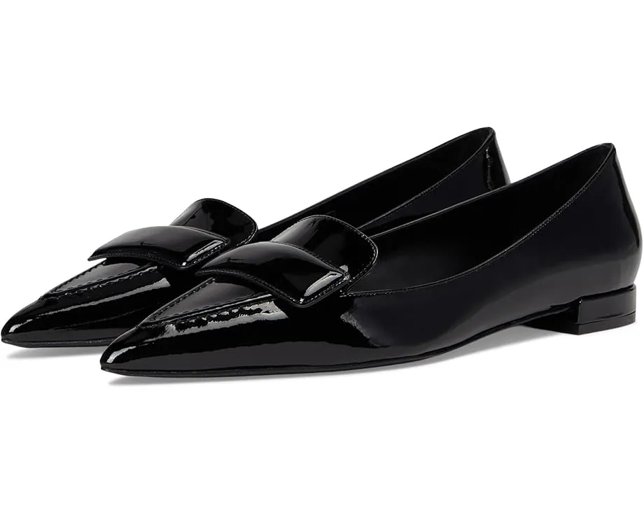 Stuart Weitzman Sovinnie Flat балетки с острым носком и объемным верхом