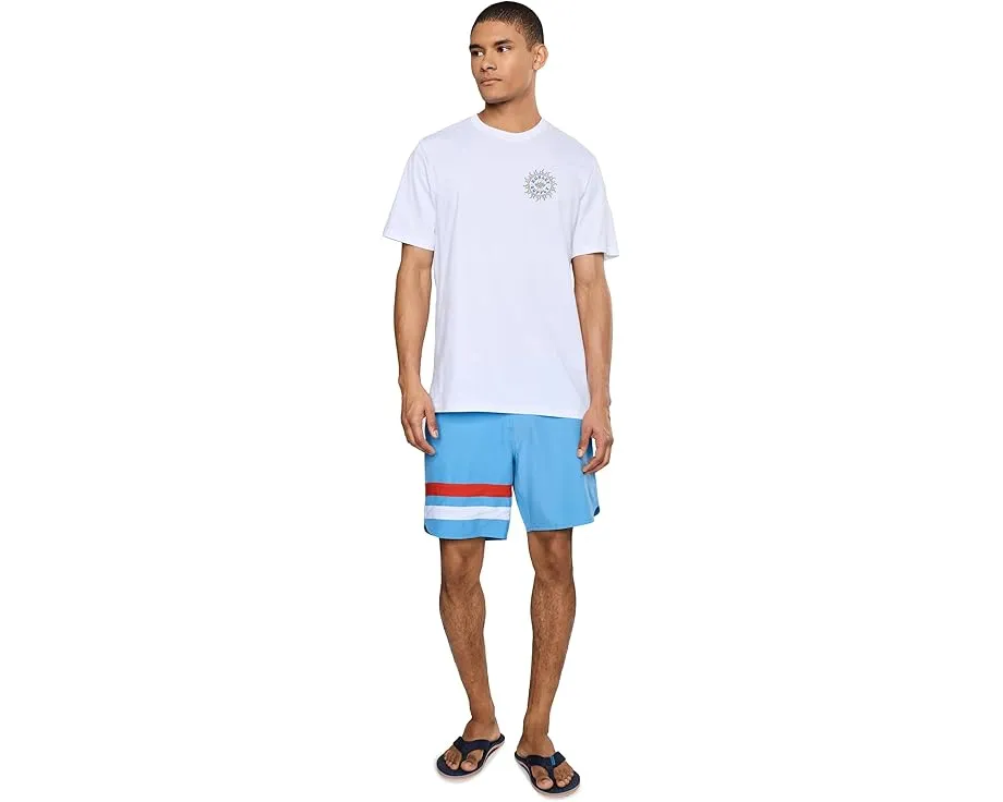 Шорты для серфинга Hurley Phantom Eco Block Party 18 дюймов с цветными блоками и эластичной тканью