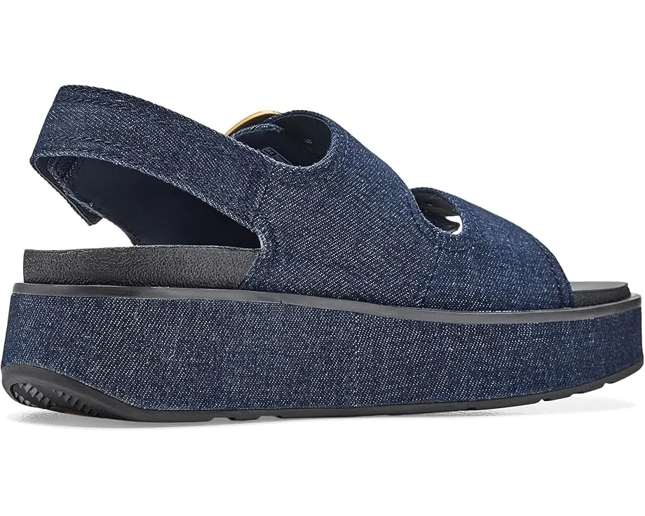 Сандалии FitFlop Gen FF Max Buckle с задним ремешком из денима