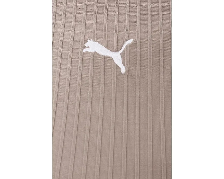 Базовый топ с ребристой текстурой Puma Essentials Ribbed Cropped Tank Top