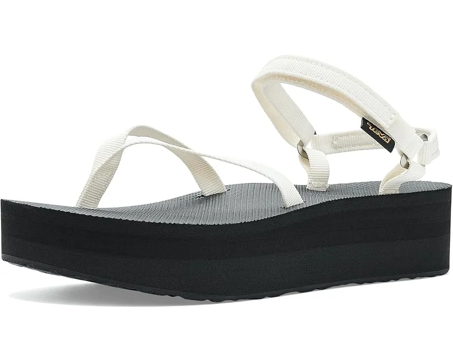 Сандалии Flatform Sandal Slim от Teva на платформе с ремешками и липучкой