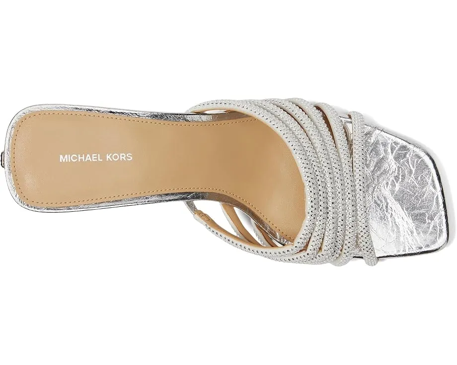 MICHAEL Michael Kors босоножки Haisley Kitten на шпильке с ремешками