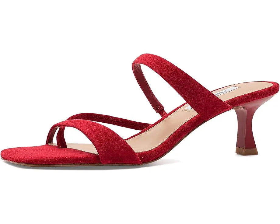 Сандалии Ajay на низком каблуке с кожаным верхом и квадратным носком Steve Madden