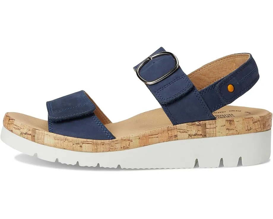 Сандалии Samuel Hubbard Portola Two-Strap с регулируемыми липучками и клиновидным каблуком
