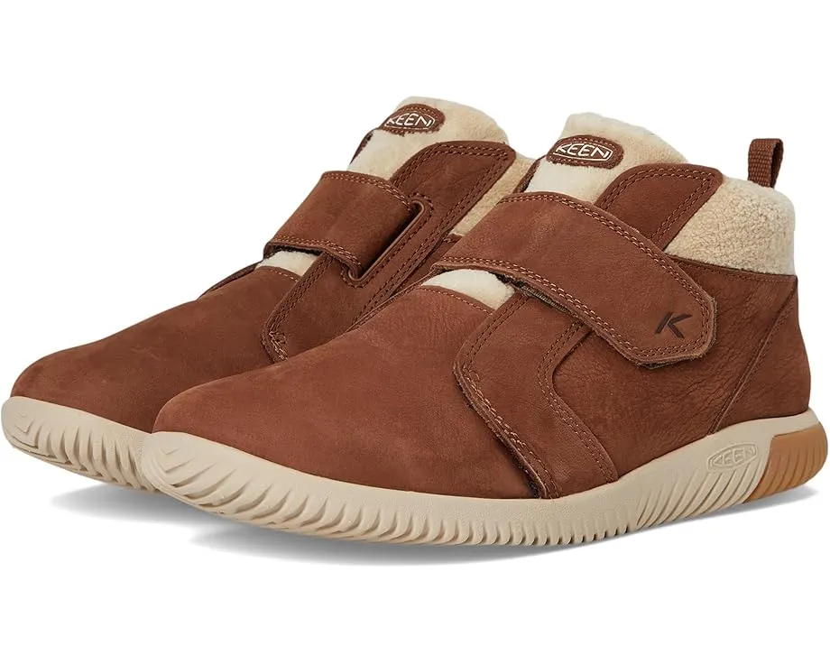 KEEN Kids KNX Middie кроссовки на липучке с ощущением босиком и средней высотой