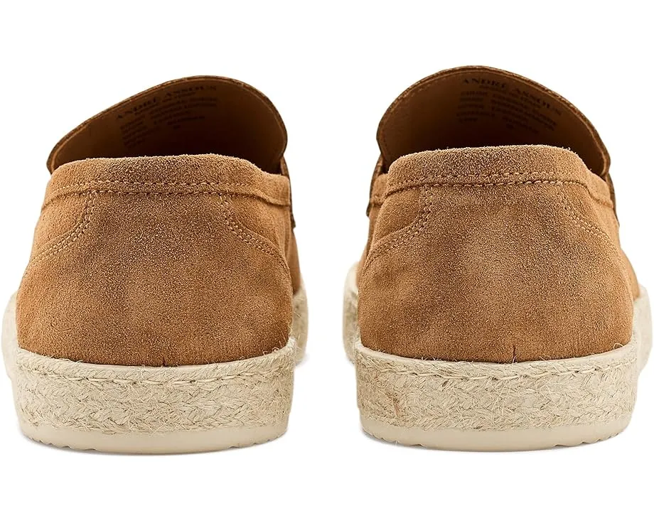Лоферы Mateo из премиальной замши с деталью penny keeper