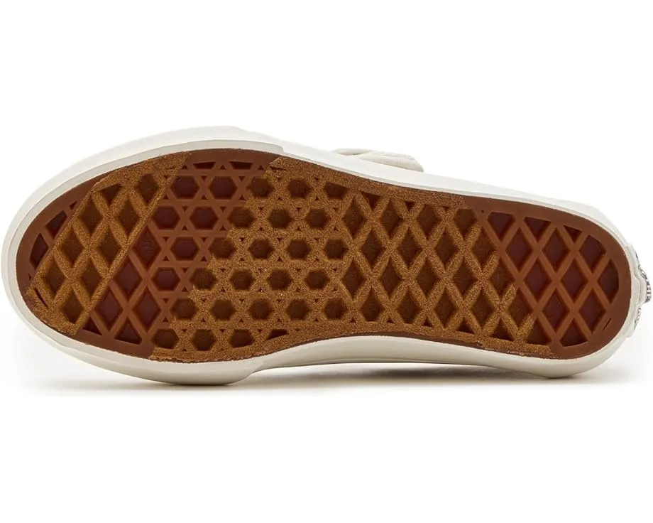 Детские туфли Mary Jane от Vans с классическим силуэтом и холщовым верхом