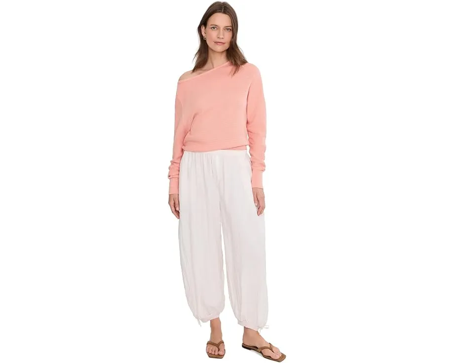 Free People Длинный рукав Jess из термоткани с лодочкой