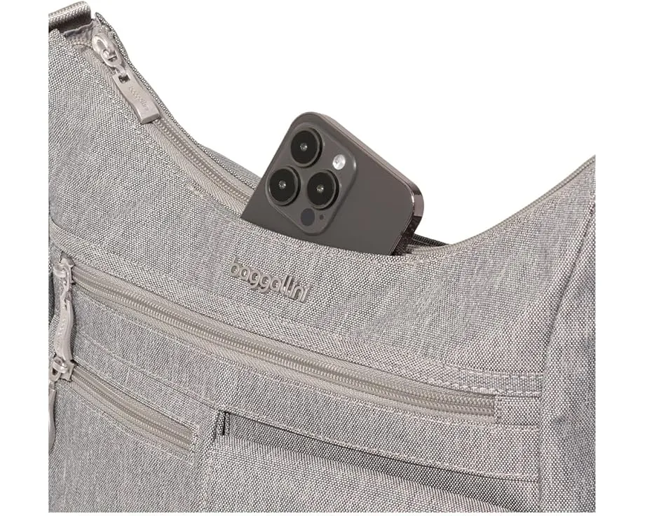 Сумка Baggallini Modern Everywhere Bag с защитой от RFID и держателем для бутылки