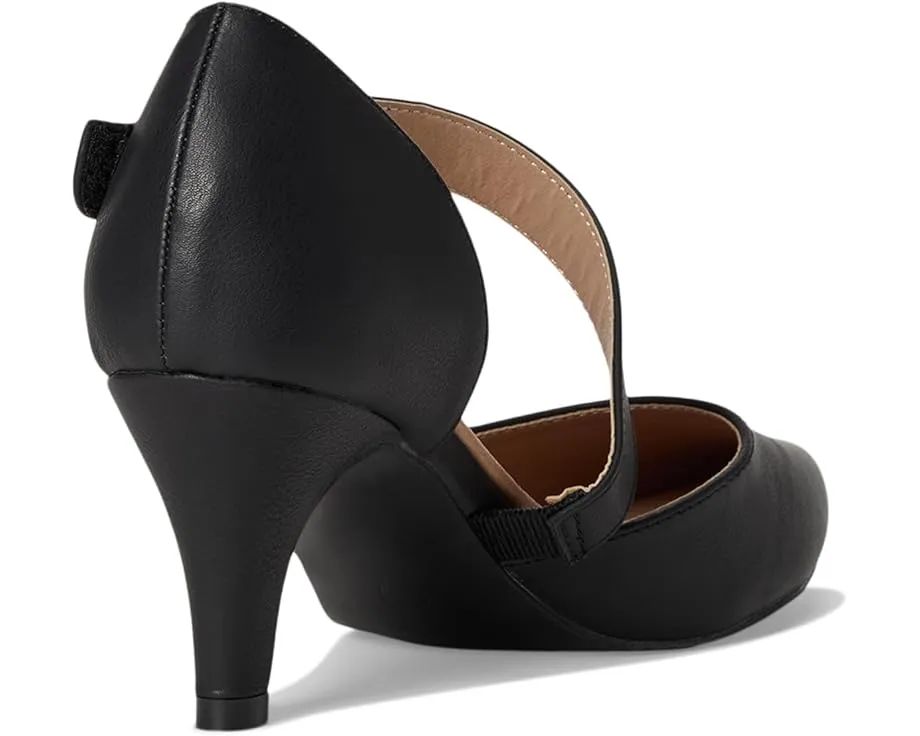 Туфли Journee Collection Tillis с острым носком и асимметричным ремешком