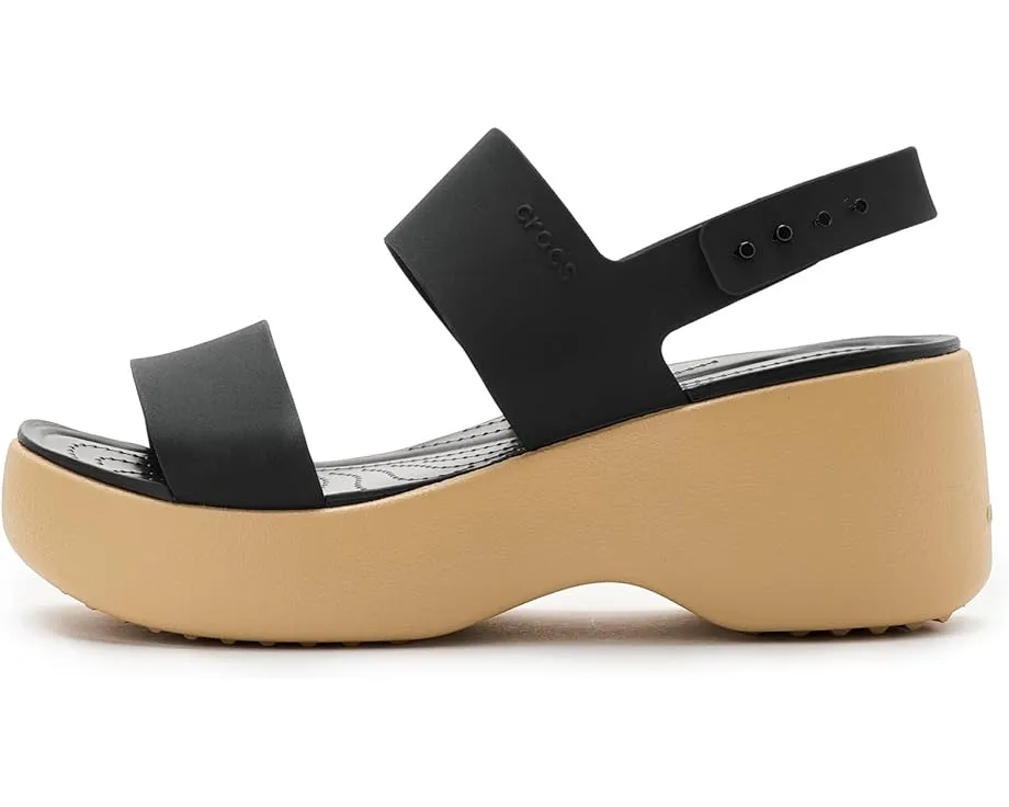 Босоножки Crocs Brooklyn Sky на платформе с технологией комфорта LiteRide