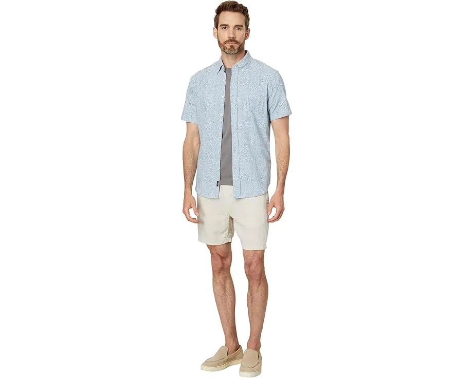 Faherty Essential Linen Shorts шорты из льна с эластичным поясом