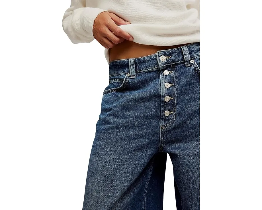 Джинсы Nia Boyfriend с расслабленным кроем Free People