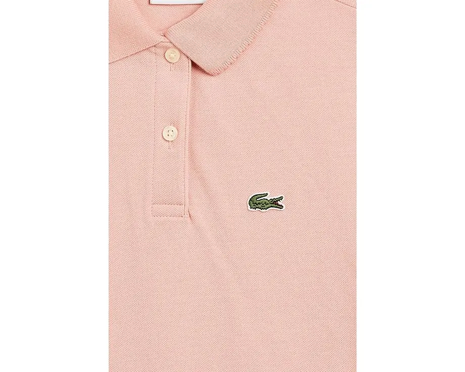 Детское поло Lacoste с воротником фестончиком Scallop Collar Polo