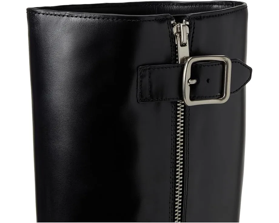 Высокие ботинки Vince Leighton Zip из замши с боковой молнией