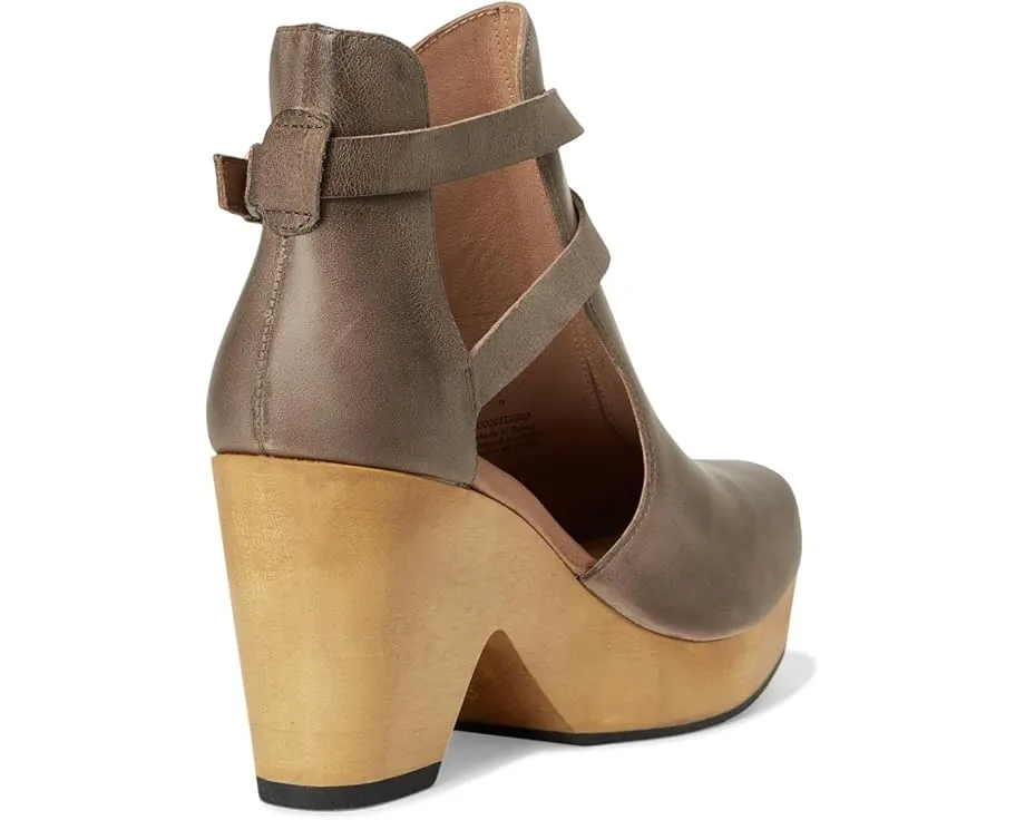 Кожаные сабо Cedar на платформе из кедра с регулируемой пряжкой Free People