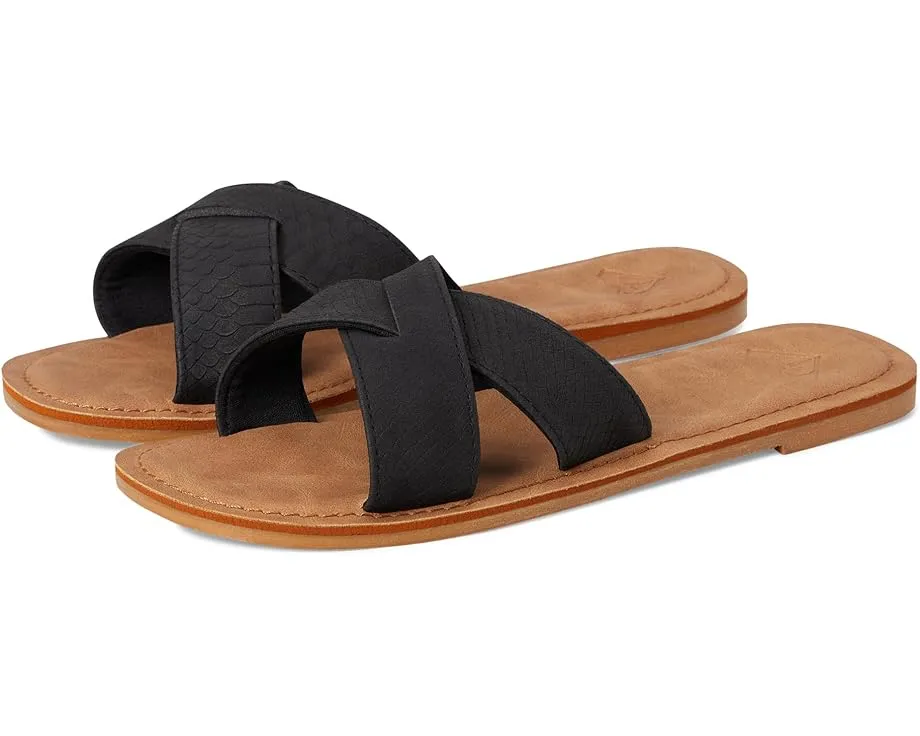 Сандалии Roxy Andreya с перекрещивающимися ремешками и резиновой стелькой