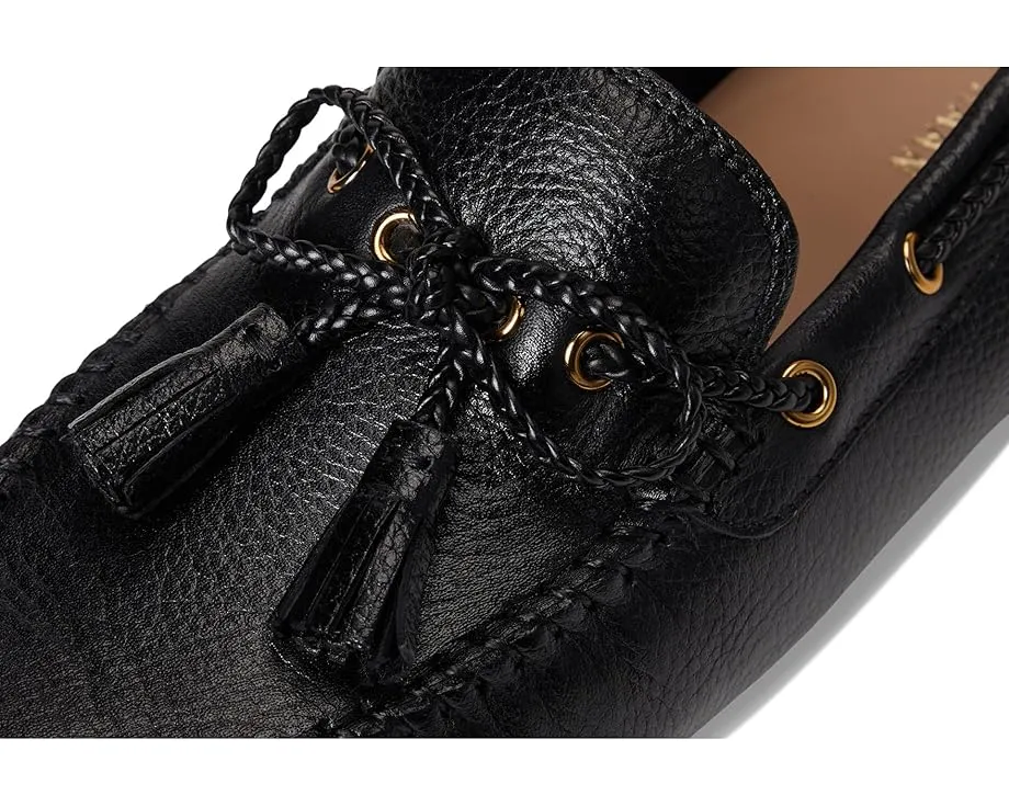 Лоферы Cole Haan Gissella Drivers с круглым носком и плетеной деталью