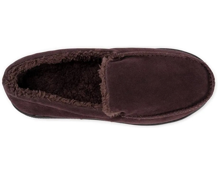 Тапочки мокасины MUK LUKS из искусственного замша