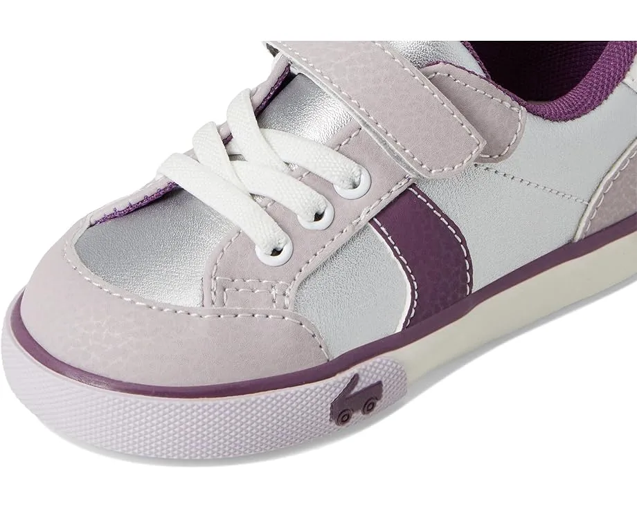 Детские кроссовки Connor с кожаным верхом и резиновым мыском от See Kai Run