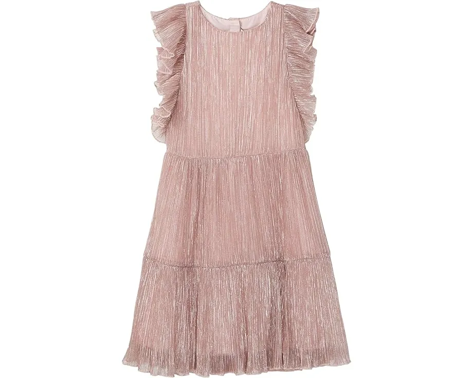 Платье для девочек с плиссированной юбкой из люрекса Janie and Jack