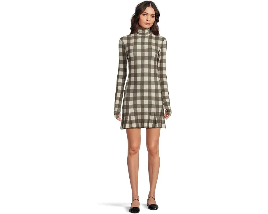 Мини-платье Norma Kamali с длинным рукавом и рукавом-трансформером