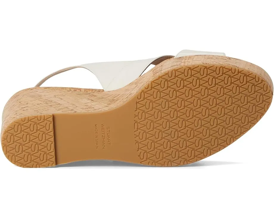 Сандалии Stuart Weitzman Dayna Slingback Wedge на танкетке с ремешком через пятку