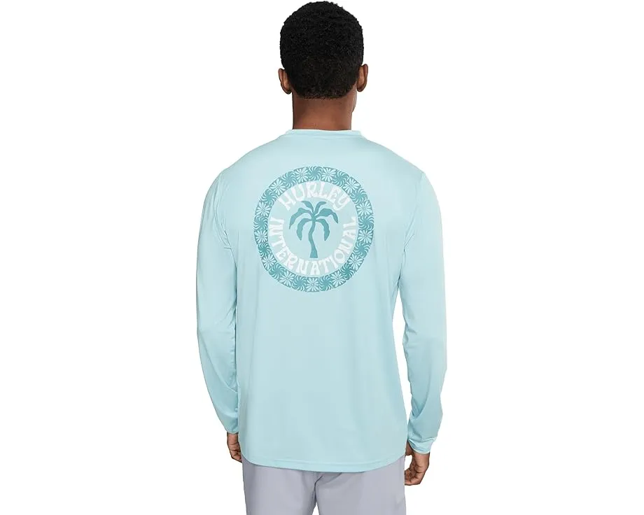Лонгслив Hurley Hybrid с длинным рукавом и защитой UPF 50+