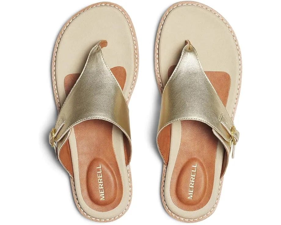 Сандалии Merrell Haven Post из натуральной кожи с технологией FloatMax