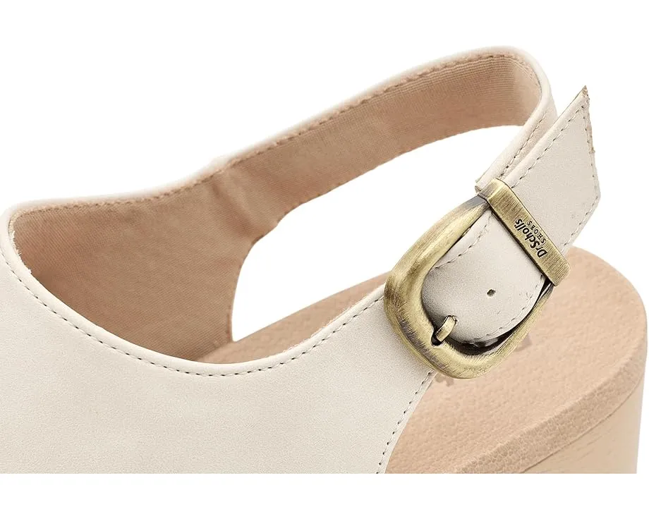 Сандалии Dr. Scholl's Wrenlee на платформе с открытым носком и текстурированным каблуком