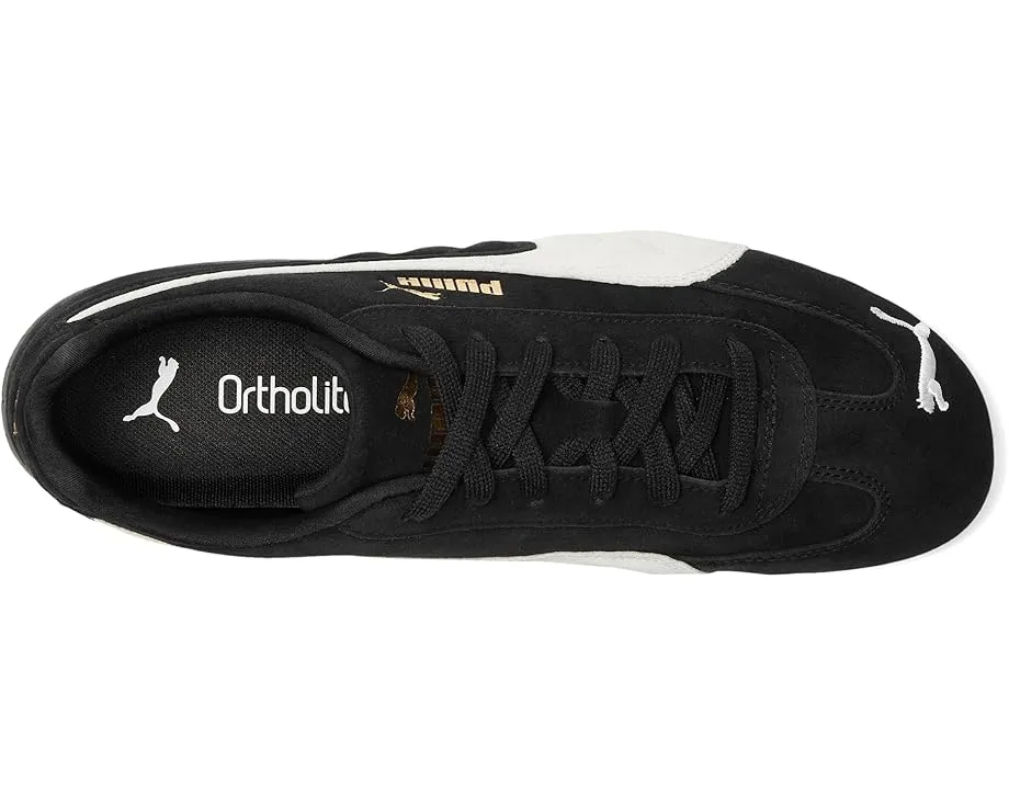 Кроссовки PUMA Speedcat из замши с вышивкой CAT на носке