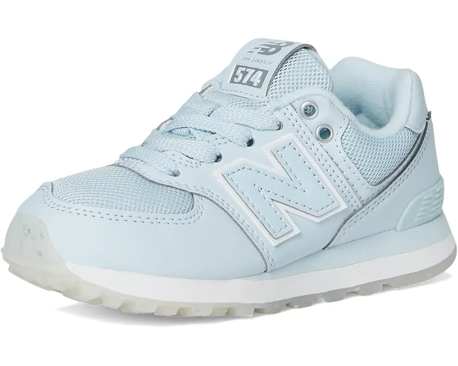 Детские кроссовки New Balance 574 с верхом из замши и сетки