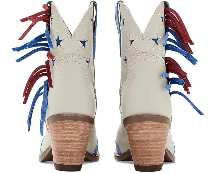 Ковбойские сапоги Dingo Liberty из натуральной кожи с квадратным носком
