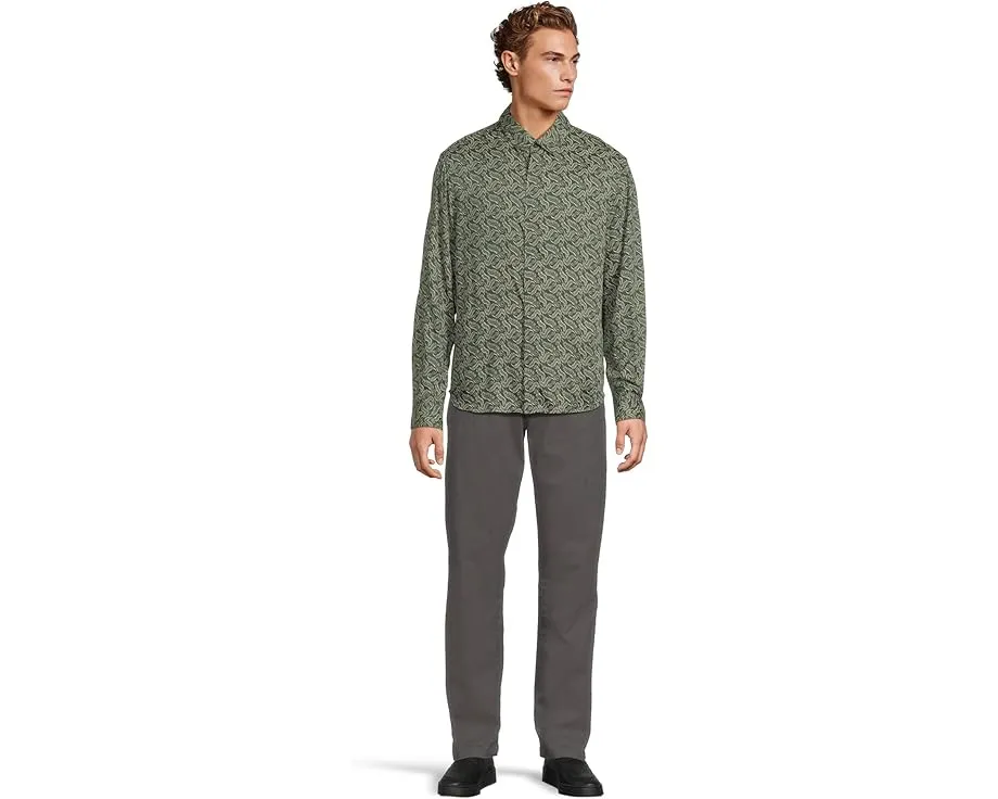 Рубашка John Varvatos Rodney Shirt с цветочным принтом