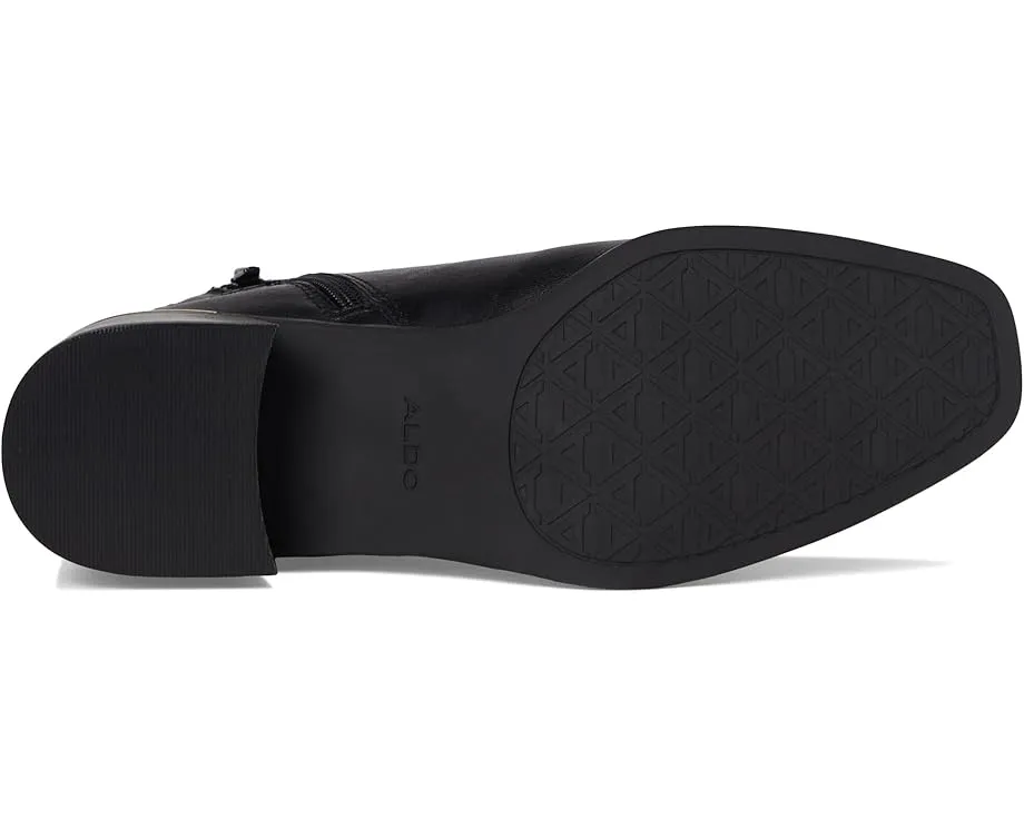 Ботинки Serrafina от ALDO из кожи с застежкой-молнией и квадратным каблуком