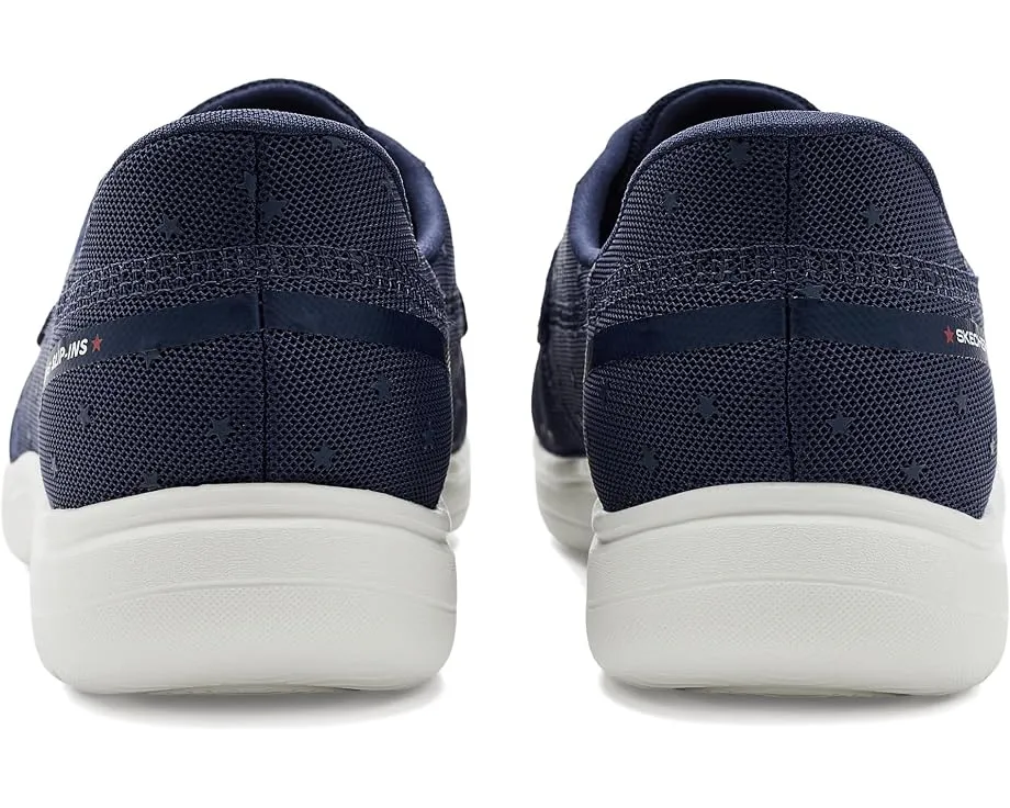 Кроссовки Skechers Hands Free Slip Ins On The Go Flex Radiant с принтом