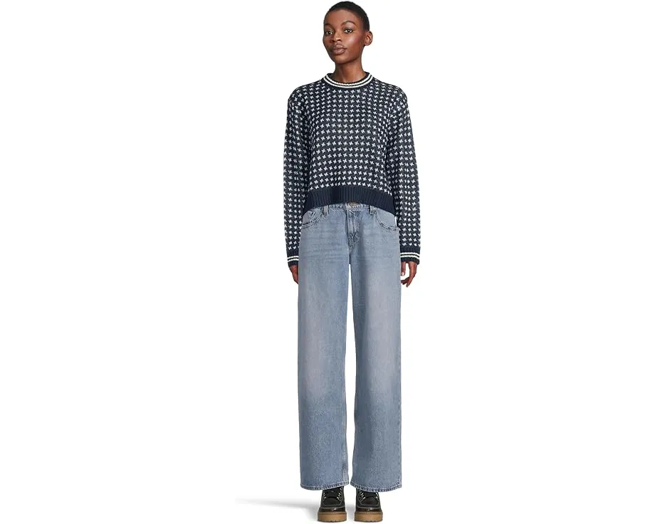 Свитер Starlight с жаккардовым узором и круглым вырезом