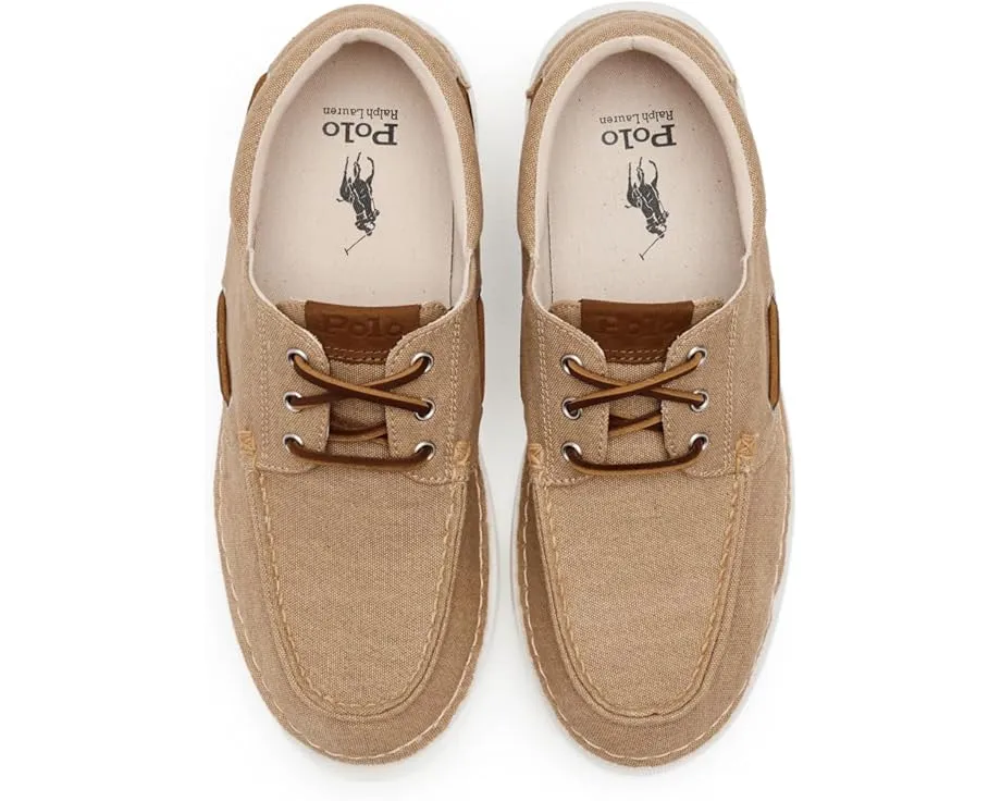 Кроссовки Polo Ralph Lauren Rlite Mariner из хлопка с кожаными шнурками