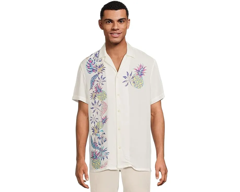 Рубашка Chubbies The BFF #2 из вискозы с принтом и свободным кроем