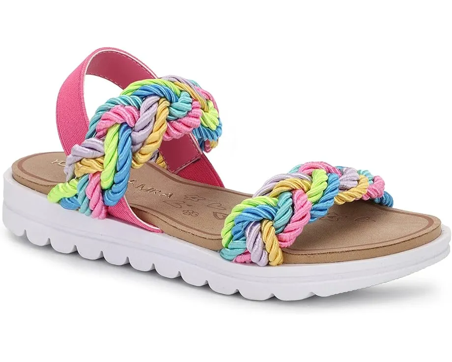 Детские сандалии Yosi Samra Kids Miss Bradie Rope с клиновидным каблуком