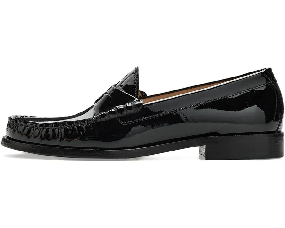 Stuart Weitzman лоферы Lottie из премиальной кожи с круглым носком