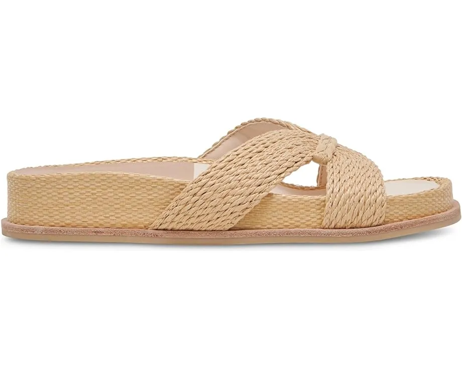 Балетки Dolce Vita Selda с контурной стелькой и ремешками из рафии