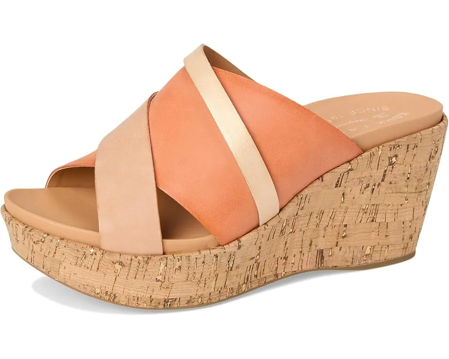 Сандалии Addie на платформе и клиньях с цветными блоками от Kork-Ease