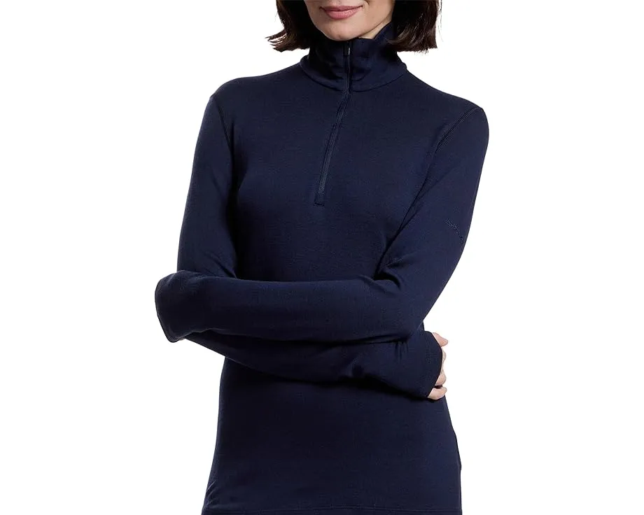 Термобелье Icebreaker Merino 260 Tech с длинным рукавом и полузастежкой