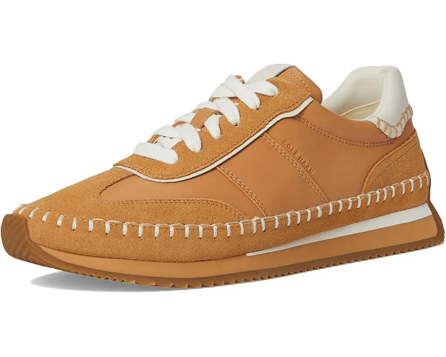 Кроссовки Cole Haan Grandpro Premier Runners из кожи и замши с квадратным носком