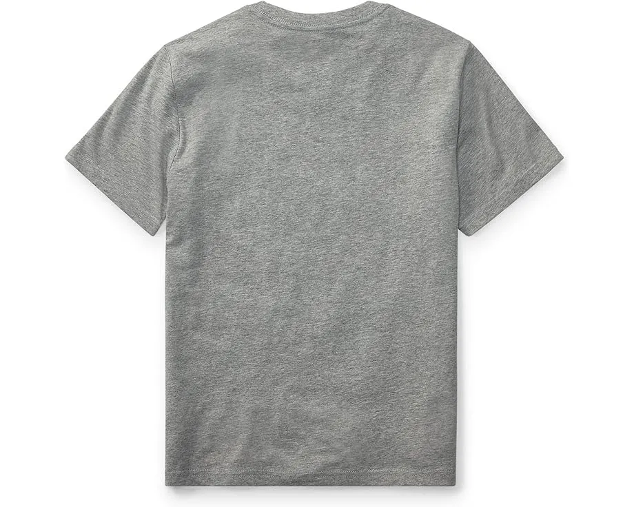 Футболка Polo Ralph Lauren Short Sleeve Jersey T-Shirt для подростков с круглым вырезом