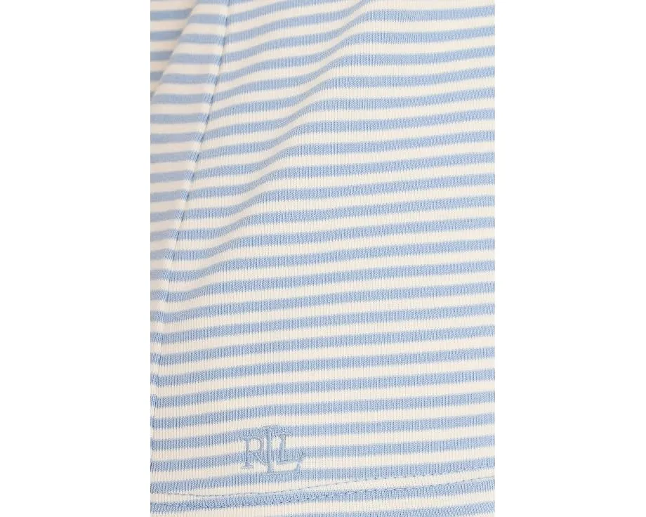 Футболка из хлопкового трикотажа в полоску Petite от Lauren Ralph Lauren