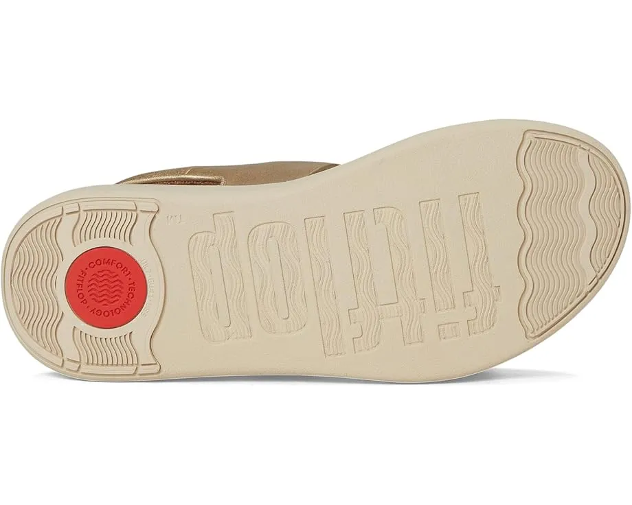 Сандалии FitFlop F-Mode Go Adjustable Flatform с регулируемыми ремешками и технологией Microwobbleboard